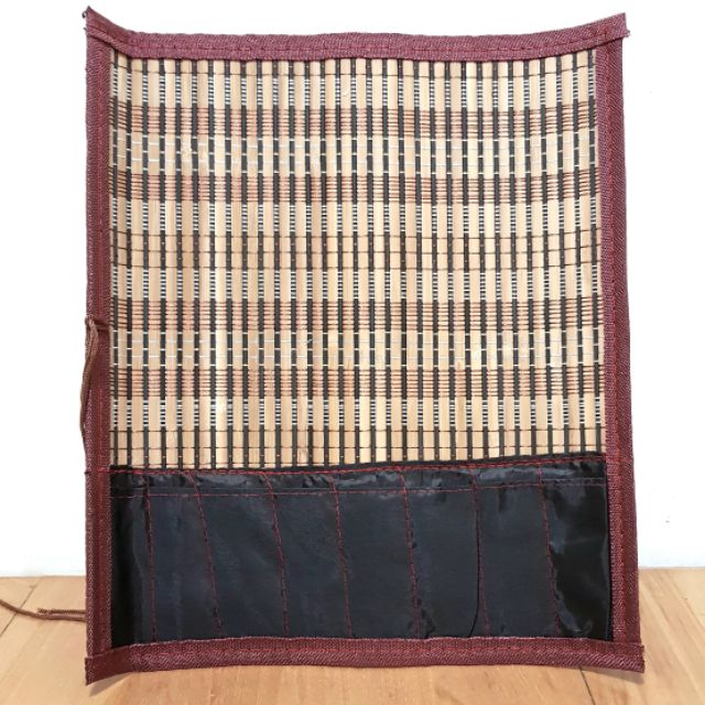 [Ez Shodo]竹製禪風毛筆捲-保護毛筆-書畫班必備